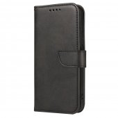 OnePlus 8 Magnet Elegant Bookcase Cover Case, Black