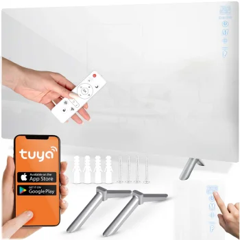 Infraraudonųjų spindulių šildytuvas Berdsen Bd-985 720 W su „Wi-Fi“ ir pulteliu
