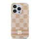 DKNY dėklas iPhone 15 Pro Max su MagSafe, Checkered Mono Pattern, juodas