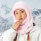 Slidinėjimo balaklava Qunature Arctic Velvet, M dydis, rožinė
