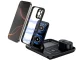 Fast 3-in-1 Wireless Charging Station for Phone Watch Earbuds