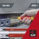 Atsuktuvas su antgalių dėtuve Wiha PocketMax electric, 5 dalių