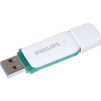 USB atmintinė Philips Snow Edition 8 GB USB 3.0, balta/žalia