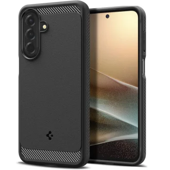 Dėklas Spigen Rugged Armor skirtas Samsung Galaxy A27 5G, Matte Black