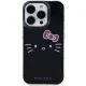 Hello Kitty iPhone 14 Pro Max dėklas IML Kitty Face, juodas
