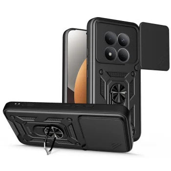 Tech-Protect CamShield Pro Case for Xiaomi Redmi Note 15 Pro 5G, Black