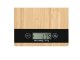 Bamboo Electronic Kitchen Scale with LCD Display, up to 5 kg