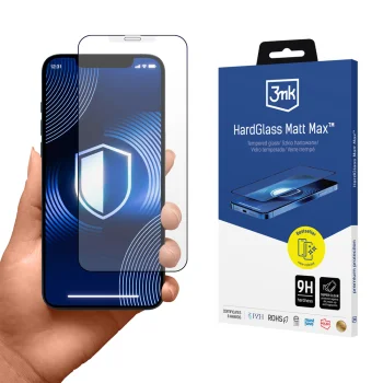 3mk HardGlass Matt Max matinis apsauginis stiklas iPhone XS Max / 11 Pro Max
