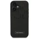 Karl Lagerfeld dėklas iPhone 16 telefonui Cardslots Monogram, juodas