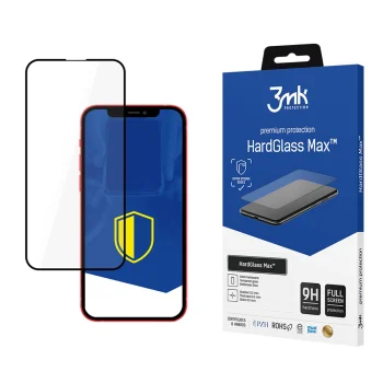 Apple iPhone 13 mini 5.4'' 3MK HardGlass Max 5D Tempered Glass Screen Protector
