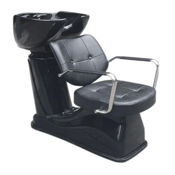 Gabbiano Vigo Hair Salon Washbasin Unit, Black