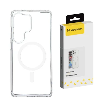 Wozinsky Ultra Clear MagSafe Case for Samsung Galaxy S25 Ultra, Clear
