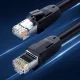 Ugreen RJ45 Cat 8 T568B Ethernet tinklo laidas, 2m, juodas
