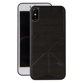 Uniq Transforma Ligne dėklas telefonui iPhone X / Xs, juodas
