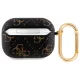 Guess dėklas AirPods Pro 2 ausinėms PU New 4G Hook, juodas