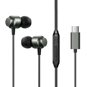 Joyroom JR-EC06 USB-C In-Ear Headphones, Gray