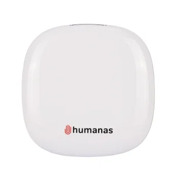 Humanas HS-PM01 makiažo veidrodėlis su LED apšvietimu, baltas