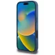 Guess Grained Roses Big 4G Logo dėklas iPhone 16 Pro telefonui, mėlynas