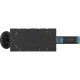 Akumuliatorinis vibracinis šlifuoklis Makita DBO382Z LXT 18V 93x185 mm