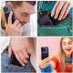 Tech-Protect MagWallet MagSafe magnetinis kortelių dėklas, juodas