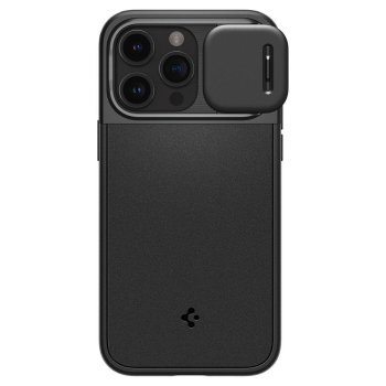 Spigen iPhone 15 Pro Max Case Optik Armor Mag, Black