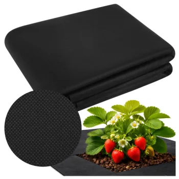Geotekstilė nuo piktžolių Gardlov, 1,6 x 20 m, 50 g/m², juoda