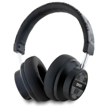 DKNY Bluetooth uždedamos ausinės DKBHM2PCSHLK, juodos languotos
