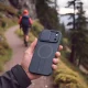 Tech-Protect Kevlar Aura MagSafe dėklas telefonui iPhone 17 Pro / 18 Pro su stovu, tamsiai mėlynas