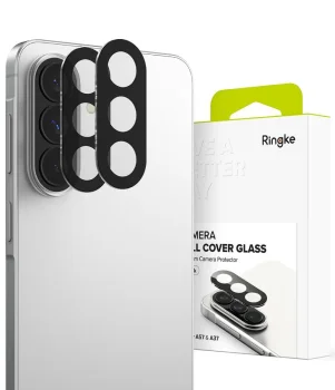 Kameros apsauginis stiklas Ringke Samsung Galaxy A37 / A57 5G, 2 vnt., juodas