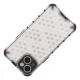 Dėklas iPhone 14 Honeycomb hibridinis smūgiams atsparus, mėlynas