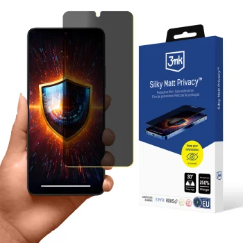 Ekrano apsauginė plėvelė 3mk Silky Matt Privacy skirta Xiaomi Poco X6 Pro 5G