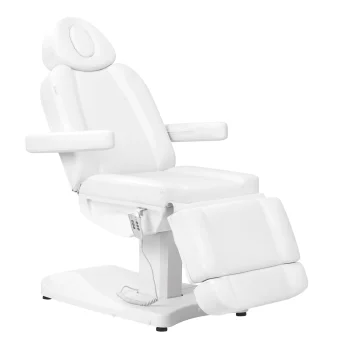 Azzurro 803D elektrinis kosmetologinis krėslas, 3 varikliai, baltas