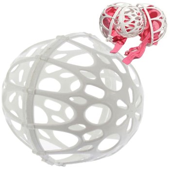 Liemenėlių skalbimo kamuoliukai Bubble Bra Saver, 2 vnt., balti