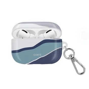 Uniq Coehl Ciel apsauginis dėklas AirPods Pro įkrovimo dėklui, mėlynas