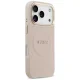 Guess HC Magsafe PU w/ Peony Hot Stamp dėklas iPhone 17 Pro, rožinis