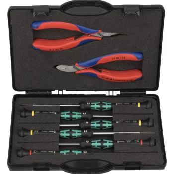 Elektronikos įrankių rinkinys KNIPEX 00 20 18, 8 dalių