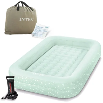 Pripučiamas čiužinys vaikams Intex 66810, 168x107x25 cm