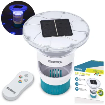 Bestway 58943 Floating Pool Chlorine Dispenser with LED Light