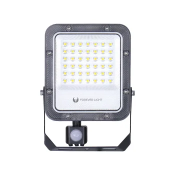 LED prožektorius su judesio jutikliu PROXIM+ 30W 4500lm 6500K IP65, juodas