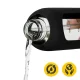 4FIZJO Glass Water Bottle 1 L Black