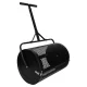Komposto ir trąšų barstytuvas LUARO Garden Mesh Roller, juodas
