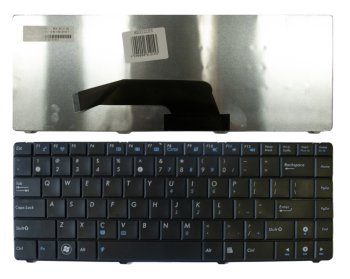 Asus K40, A41, X8 serijos nešiojamojo kompiuterio klaviatūra, juoda