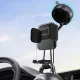 Automobilinis telefono laikiklis Dudao F24PLUS su vakuuminiu siurbtuku, juodas