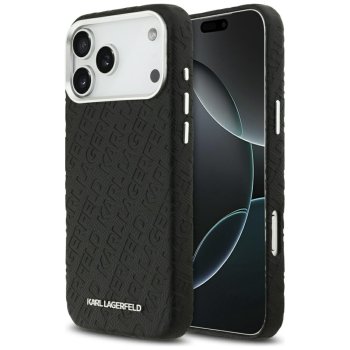 Karl Lagerfeld FW Stamped Karl MagSafe Phone Case Cover iPhone 17 Pro Max - Black
