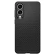 Spigen Liquid Air dėklas Samsung Galaxy S25 Edge, juodas