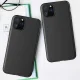 Telefono dėklas Realme C21, lankstus TPU gelinis nugarėlės dėklas, juodas