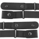 Buckle-Free Elastic Belt, Black