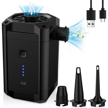 Portable Rechargeable Air Pump for Mattresses and Pools AKU7