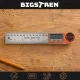 Bigstren elektroninis kampainis su LCD ekranu ir 200 mm liniuote