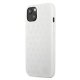 Mercedes iPhone 13 mini Case Silver Stars Pattern, White